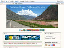 Tablet Screenshot of cicloturismoselvagem.com.br